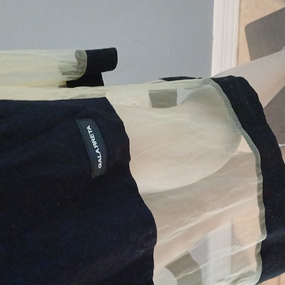 Ruben Galarreta long net sheer hoodie dress L Amazing - Picture 10 of 16